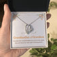 Grandma Christmas Gift from Grandson Grandmother Grandson Necklace Grandmother and Grandson are Never Truly Apart Grandma Birthday Gift