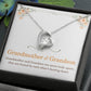 Grandma Christmas Gift from Grandson Grandmother Grandson Necklace Grandmother and Grandson are Never Truly Apart Grandma Birthday Gift
