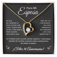Load image into Gallery viewer, 16 Anos de Aniversario Para Mi Esposa - 16 Year Aniversario Gift for Her
