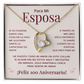 Regalo 100 Aniversario para Esposa - Collar Amor Eterno - To My Wife Necklace in Spanish