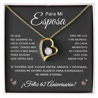 Load image into Gallery viewer, 62 Anos de Aniversario Para Mi Esposa - 62 Year Aniversario Gift for Her
