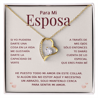 Load image into Gallery viewer, Para Mi Esposa Collar En Español - Regalo Para Esposa San Valentin - Presente Para Esposa
