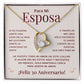 Regalo 30 Aniversario para Esposa - Collar Amor Eterno - Bodas de Perla - To My Wife Necklace in Spanish