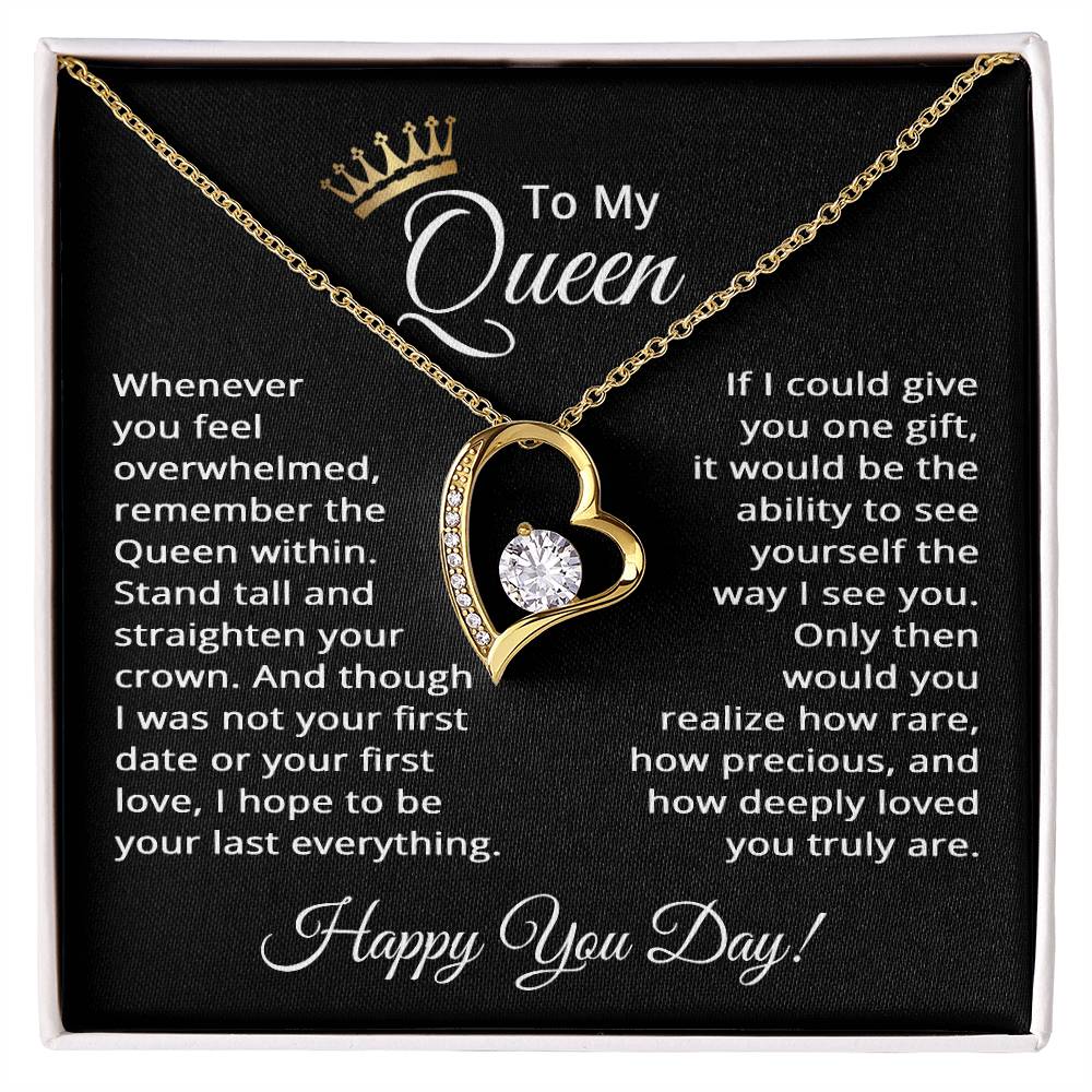Birthday Jewelry for Wife - Birthday Jewelry for Girlfriend - Happy You Day Gifts for Women - To My Queen