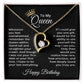 Birthday Gifts for Wife - Birthday Gifts for Girlfriend - To My Queen Necklace