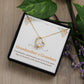 Grandma Christmas Gift from Grandson Grandmother Grandson Necklace Grandmother and Grandson are Never Truly Apart Grandma Birthday Gift