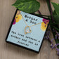 Mother’s Day Necklace from Son – Birthday or Christmas Gift for Mom – The Love Between a Mother and Son Is Forever