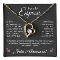 Load image into Gallery viewer, 49 Anos de Aniversario Para Mi Esposa - 49 Year Aniversario Gift for Her
