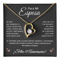 Load image into Gallery viewer, 11 Anos de Aniversario Para Mi Esposa - 11 Year Aniversario Gift for Her
