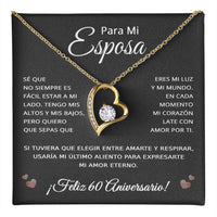Load image into Gallery viewer, 60 Anos de Aniversario Para Mi Esposa - 60 Year Aniversario Gift for Her
