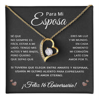 Load image into Gallery viewer, 16 Anos de Aniversario Para Mi Esposa - 16 Year Aniversario Gift for Her
