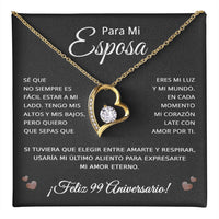 Load image into Gallery viewer, 99 Anos de Aniversario Para Mi Esposa - 99 Year Aniversario Gift for Her
