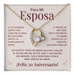 Regalo 30 Aniversario para Esposa - Collar Amor Eterno - Bodas de Perla - To My Wife Necklace in Spanish