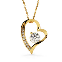 Load image into Gallery viewer, 21st Anniversary Gift for Wife – Necklace with Heartfelt Message Card
