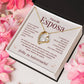 Regalo 29 Aniversario para Esposa - Collar Amor Eterno - To My Wife Necklace in Spanish