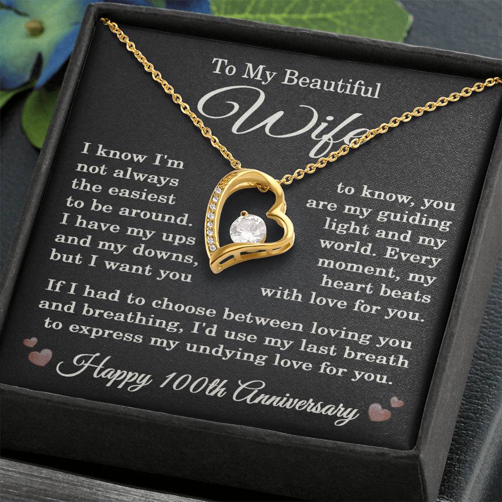 To My Wife Three Part Necklace Mockup - Do not Sync with Website