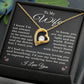Wife I Love You Necklace for Wife from Husband To My Wife Gift Jewelry for Her Women Forever Love Pendant