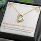Grandma Christmas Gift from Grandson Grandmother Grandson Necklace Grandmother and Grandson are Never Truly Apart Grandma Birthday Gift