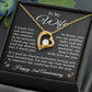 2nd Anniversary Necklace for Wife from Husband 2 Years Anniversary Jewelry for Her Women Forever Love Pendant