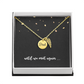 Dad Memorial Necklace for Sister Bereavement Gift for Daughter Angel Wing Dad Necklace In Memory of Dad Jewelry