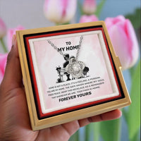 Load image into Gallery viewer, Anniversary Necklace for Wife To My Wife Necklace in Gold Box Valentines Day Gift for Her Christmas Gift for Wife Necklace in Luxury Box with Red Rose
