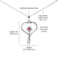 Stethoscope Necklace HeartScope Necklace Nursing School Graduation Gift Medical School Graduate Future Nurse Future Doctor Christmas Gift