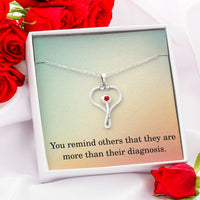 Load image into Gallery viewer, Nurse Necklace Nurse Christmas Gift Nurse Appreciation Gift Nursing Gift You Remind Others That They Are More Than Their Diagnosis

