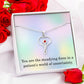 Nurse Necklace Nurse Christmas Gift Nurse Appreciation Gift Nursing Gift You Are The Steadying Force In A Patients World Of Uncertainty