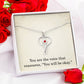 Nurse Necklace Nurse Christmas Gift Nurse Appreciation Gift Nursing Gift You Are The Voice That Reassures “You Will Be Okay”