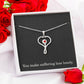 Nurse Necklace Nurse Christmas Gift Nurse Appreciation Gift Nursing Gift You Make Suffering Less Lonely