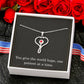 Nurse Necklace Nurse Christmas Gift Nurse Appreciation Gift Nursing Gift You Give The World Hope One Patient At A Time