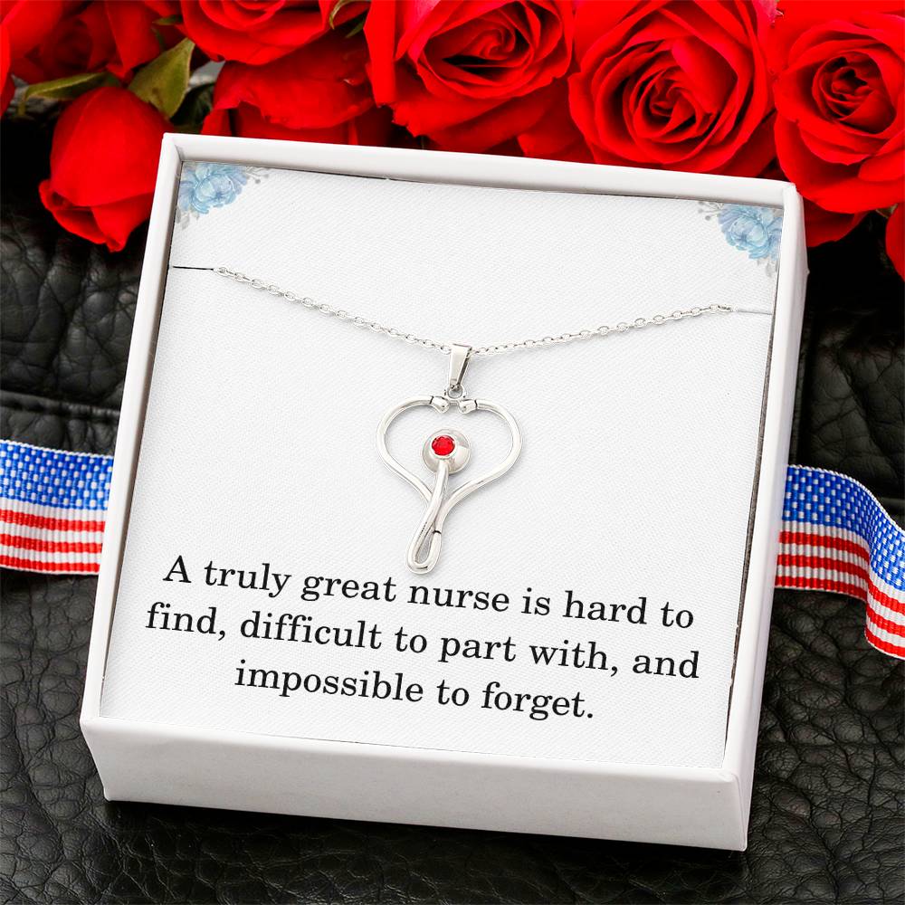 A Truly Great Nurse Is Hard To Find Necklace Nurse Necklace Nurse Christmas Gift Nurse Appreciation Gift Nursing Gift