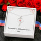 Nurse Necklace Nurse Christmas Gift Nurse Appreciation Gift Nursing Gift You Make A Difference Every Day