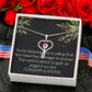 Nurse Graduation Gift Future Nurse Christmas Gift  Stethoscope Necklace The World Is About to Gain an Angel in Scrubs Necklace