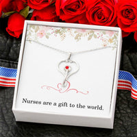 Load image into Gallery viewer, Nurse Necklace Nurse Christmas Gift Nurse Appreciation Gift Nursing Gift Nurses Are A Gift To The World
