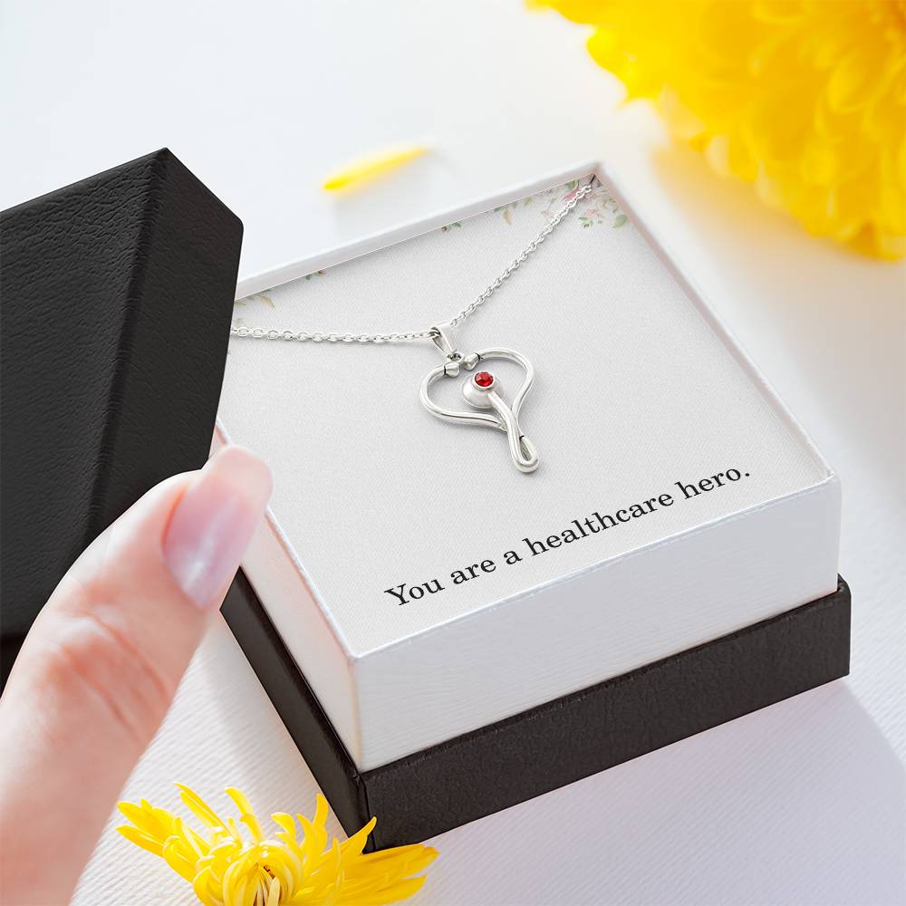 You Are A Healthcare Hero Nurse Necklace Nurse Christmas Gift Nurse Appreciation Gift Nursing Gift
