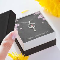Load image into Gallery viewer, Youre A Health Warrior Nurse Necklace Nurse Christmas Gift Nurse Appreciation Gift Nursing Gift
