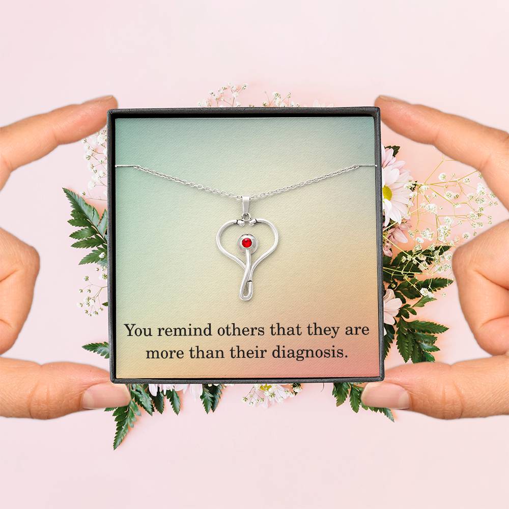 Nurse Necklace Nurse Christmas Gift Nurse Appreciation Gift Nursing Gift You Remind Others That They Are More Than Their Diagnosis