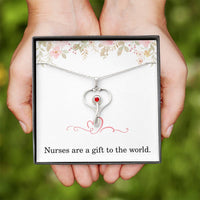 Load image into Gallery viewer, Nurse Necklace Nurse Christmas Gift Nurse Appreciation Gift Nursing Gift Nurses Are A Gift To The World
