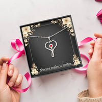 Load image into Gallery viewer, Nurses Make It Better Nurse Necklace Nurse Christmas Gift Nurse Appreciation Gift Nursing Gift
