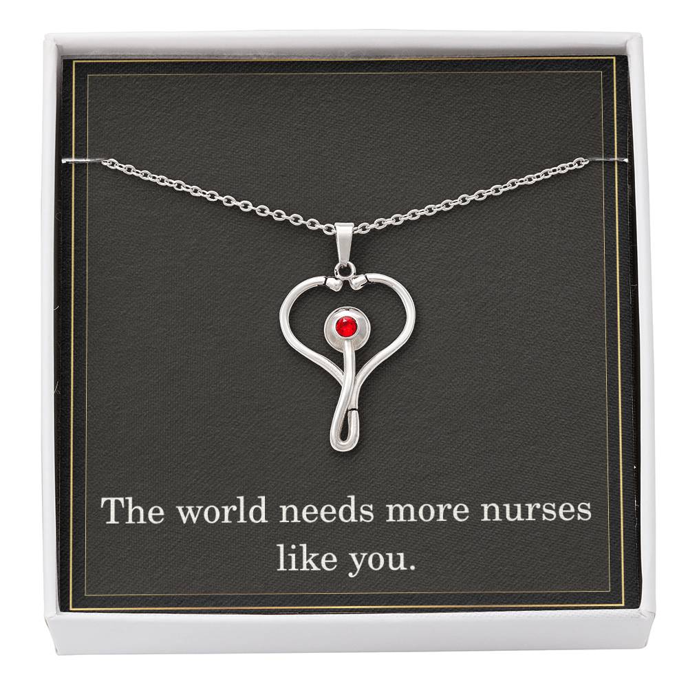 Nurse Necklace Nurse Christmas Gift Nurse Appreciation Gift Nursing Gift The World Needs More Nurses Like You