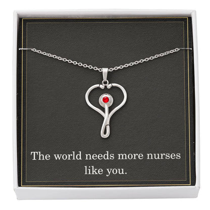 Nurse Necklace Nurse Christmas Gift Nurse Appreciation Gift Nursing Gift The World Needs More Nurses Like You