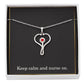 Keep Calm And Nurse On Nurse Necklace Nurse Christmas Gift Nurse Appreciation Gift Nursing Gift