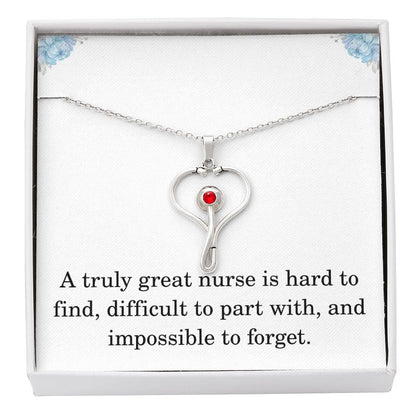 A Truly Great Nurse Is Hard To Find Necklace Nurse Necklace Nurse Christmas Gift Nurse Appreciation Gift Nursing Gift