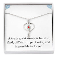 Load image into Gallery viewer, A Truly Great Nurse Is Hard To Find Necklace Nurse Necklace Nurse Christmas Gift Nurse Appreciation Gift Nursing Gift
