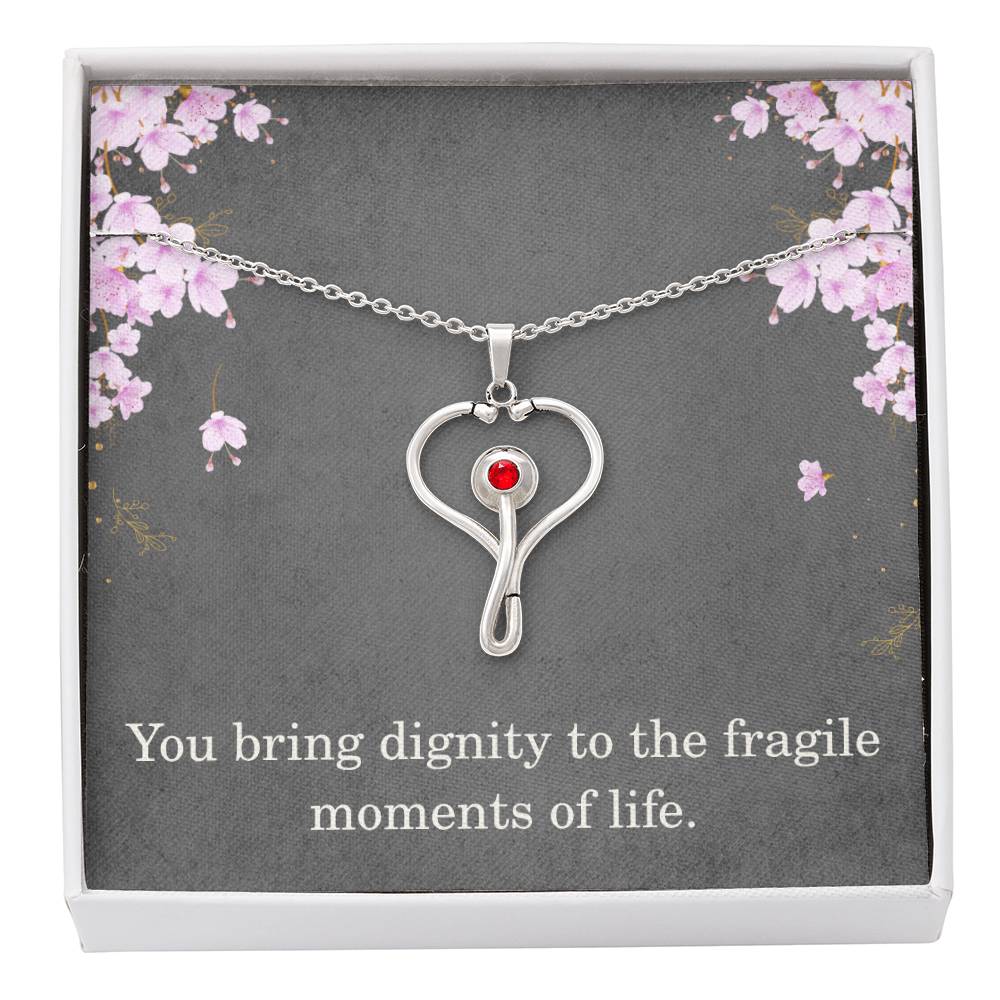 Nurse Necklace Nurse Christmas Gift Nurse Appreciation Gift Nursing Gift You Bring Dignity To The Fragile Moments Of Life