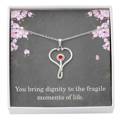 Nurse Necklace Nurse Christmas Gift Nurse Appreciation Gift Nursing Gift You Bring Dignity To The Fragile Moments Of Life