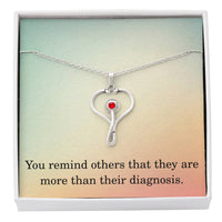 Load image into Gallery viewer, Nurse Necklace Nurse Christmas Gift Nurse Appreciation Gift Nursing Gift You Remind Others That They Are More Than Their Diagnosis
