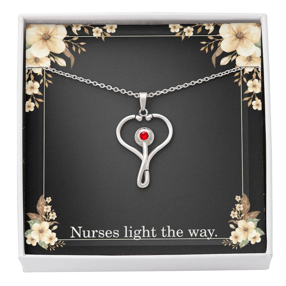 Nurses Light The Way Nurse Necklace Nurse Christmas Gift Nurse Appreciation Gift Nursing Gift