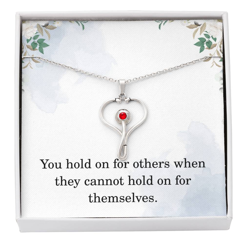 Nurse Necklace Nurse Christmas Gift Nurse Appreciation Gift Nursing Gift You Hold On For Others When They Cannot Hold On For Themselves